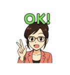 秘書りお（個別スタンプ：2）