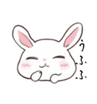 気づかい上手なうさぎ（個別スタンプ：12）
