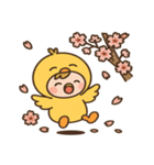 幼稚園児と桜のスタンプ@SFW（個別スタンプ：12）