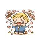 幼稚園児と桜のスタンプ@SFW（個別スタンプ：22）