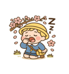 幼稚園児と桜のスタンプ@SFW（個別スタンプ：23）
