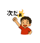 あるテニスコーチのレッスンメッセージ2（個別スタンプ：11）
