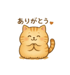 まんまる、とらやんは、動かない②（個別スタンプ：6）
