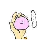 手のひらのおもち～白餅＆苺餅（個別スタンプ：28）