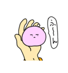 手のひらのおもち～白餅＆苺餅（個別スタンプ：31）