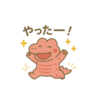 ワニ、さくらもち中毒（個別スタンプ：12）