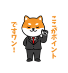 ビジネスしばいぬの日常スタンプ（個別スタンプ：10）