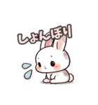 キュートうさぎのほっこりライフ（個別スタンプ：40）
