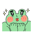 ラブリー筋肉カエル4(韓国語)（個別スタンプ：22）