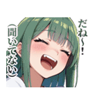 【毎日送れる】今日暑いねガールズ（個別スタンプ：15）
