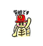 ヒガシヘルマンリクガメの亀ちゃん先生3（個別スタンプ：19）