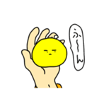 手のひらのおもち～抹茶餅＆檸檬餅（個別スタンプ：31）