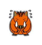 イノシシ「風」がゆく 7[アレンジ向き]（個別スタンプ：6）