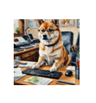 柴犬の日常3（個別スタンプ：32）
