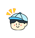 あのぼうしの子【毎日使える】（個別スタンプ：1）