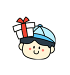あのぼうしの子【毎日使える】（個別スタンプ：12）