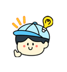 あのぼうしの子【毎日使える】（個別スタンプ：35）