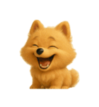 ポメさんとの日々。4（文字なし）（個別スタンプ：1）
