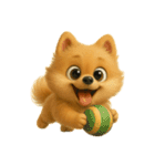 ポメさんとの日々。4（文字なし）（個別スタンプ：10）