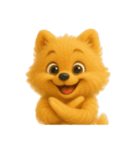 ポメさんとの日々。4（文字なし）（個別スタンプ：16）
