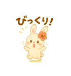 マノアちゃんうさちゃんのごきげんスタンプ（個別スタンプ：3）