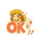 マノアちゃんうさちゃんのごきげんスタンプ（個別スタンプ：9）