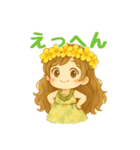 マノアちゃんうさちゃんのごきげんスタンプ（個別スタンプ：11）