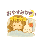 マノアちゃんうさちゃんのごきげんスタンプ（個別スタンプ：18）