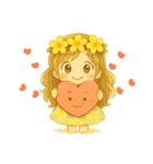 マノアちゃんうさちゃんのごきげんスタンプ（個別スタンプ：30）