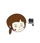 元気な女の子 本田 ルイちゃん3（個別スタンプ：34）