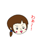 元気な女の子 本田 ルイちゃん3（個別スタンプ：36）