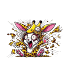 うさぎ癖MAX❸着ぐるみ破壊（個別スタンプ：3）