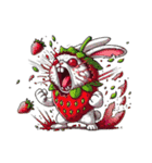 うさぎ癖MAX❸着ぐるみ破壊（個別スタンプ：23）