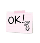 【動く！】メモまる（個別スタンプ：2）