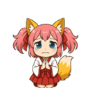 文字無し編ケモミミ娘めいぽん（個別スタンプ：12）