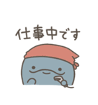親子イルカ 家族の連絡用スタンプ（個別スタンプ：36）