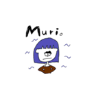カラフルギャルズ（個別スタンプ：4）