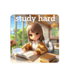 #cozy library [日常会話と敬語]英語版（個別スタンプ：6）