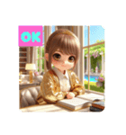 #cozy library [日常会話と敬語]英語版（個別スタンプ：20）