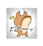 にこやかなリス 文字あり（個別スタンプ：25）