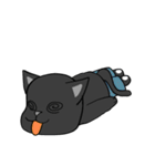 黒猫のフォトジェニック（個別スタンプ：19）