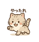 ゆるっと甘えんぼアメショ猫（個別スタンプ：5）