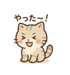 ゆるっと甘えんぼアメショ猫（個別スタンプ：6）
