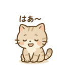 ゆるっと甘えんぼアメショ猫（個別スタンプ：15）