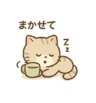 ゆるっと甘えんぼアメショ猫（個別スタンプ：25）