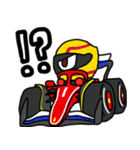 F1レーサー レース レーシングカー 車（個別スタンプ：6）