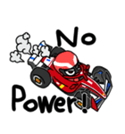 F1レーサー レース レーシングカー 車（個別スタンプ：15）