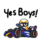 F1レーサー レース レーシングカー 車（個別スタンプ：32）