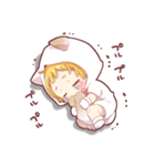 猫耳フードのチビ7（個別スタンプ：14）