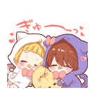 猫耳フードのチビ7（個別スタンプ：15）